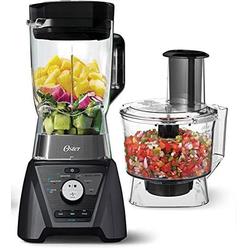 oster blender and food processor combo with 3 settings for smoothies, shakes, and food chopping - 3 speed texture select sett