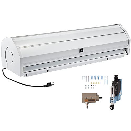 vevor 36 inch speeds 668 cfm commercial indoor air curtains for doors with 2 switches, ce & ul certified, 110v unheated, whit
