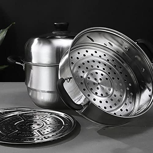 beeiee steamer pot for cooking,8.5 quart,vegetable steamer,food steamer,dumpling steamer,veggie steamer,seafood steamer,fish 