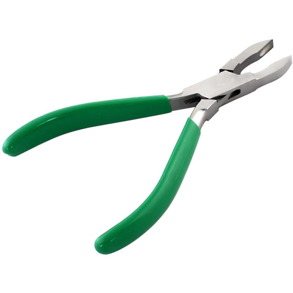 G.S ONLINE STORE g.s loop closing pliers with grips, 5-1/2 inches (green)