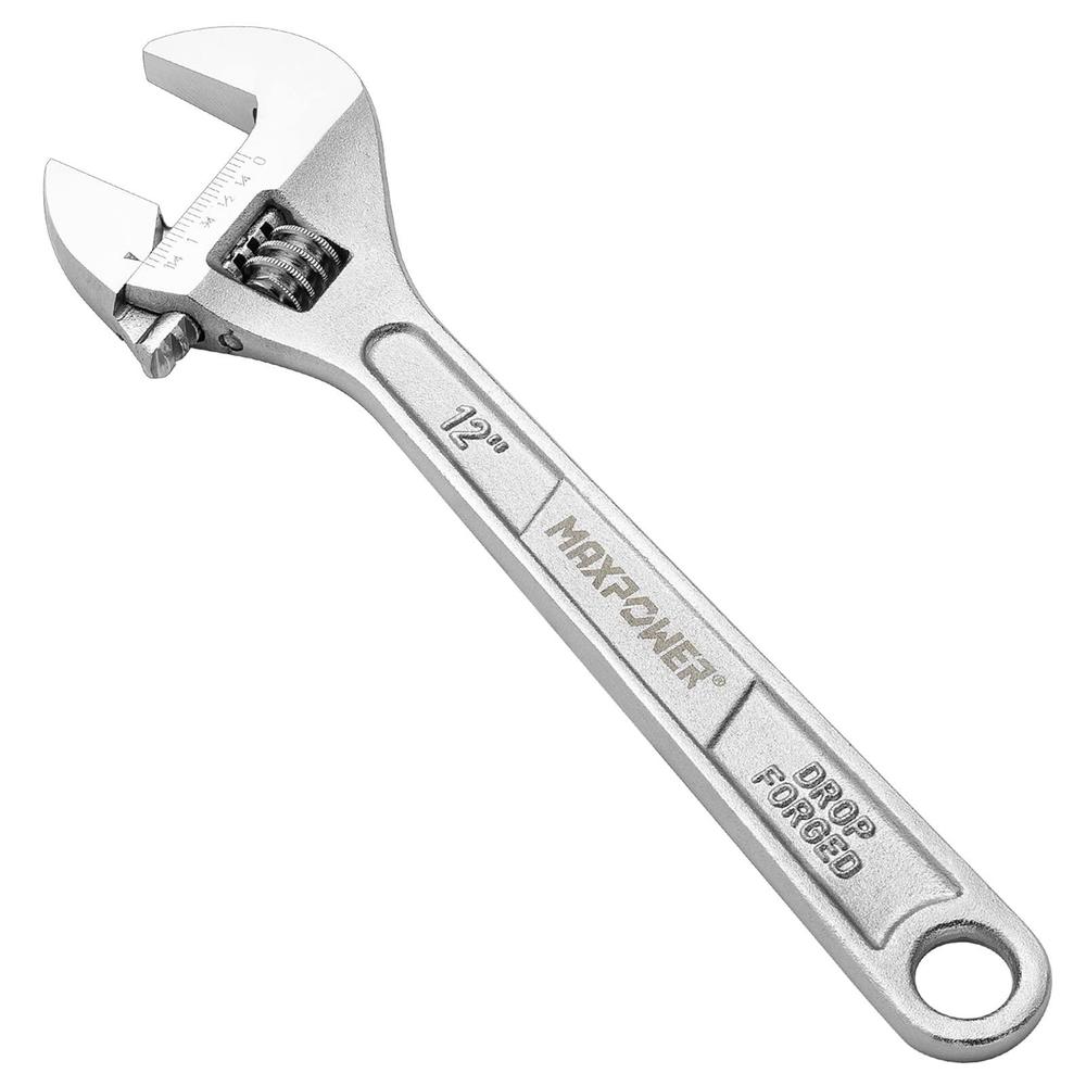 maxpower adjustable wrench 12-inch, professional adjustable shifter ...