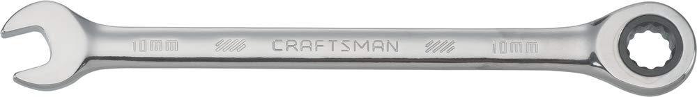 craftsman ratcheting wrench, metric, 10mm, 72-tooth, 12-point (cmmt42569)
