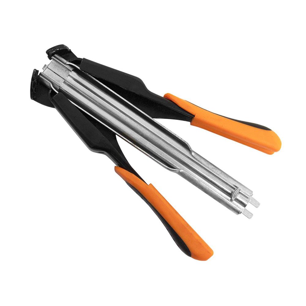 freeman tools pcs16 16-gauge hog ring pliers,orange, silver, black