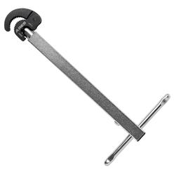 ares 33001-11-inch to 16-inch telescopic basin wrench with adjustable 1 3/8-inch jaw - basin wrenches increase access in tigh