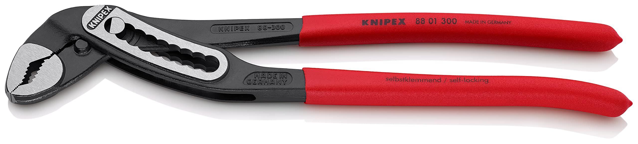 knipex 88 01 300 sb water pump pliers "alligator" 11,81" in blister packaging
