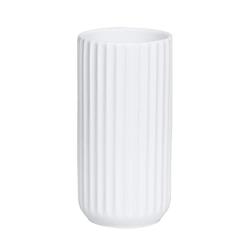 LIONWEI LIONWELI 7 inch white ceramic flower vase home decor vase and table centerpieces vase - ideal gifts for friends and family, christmas,