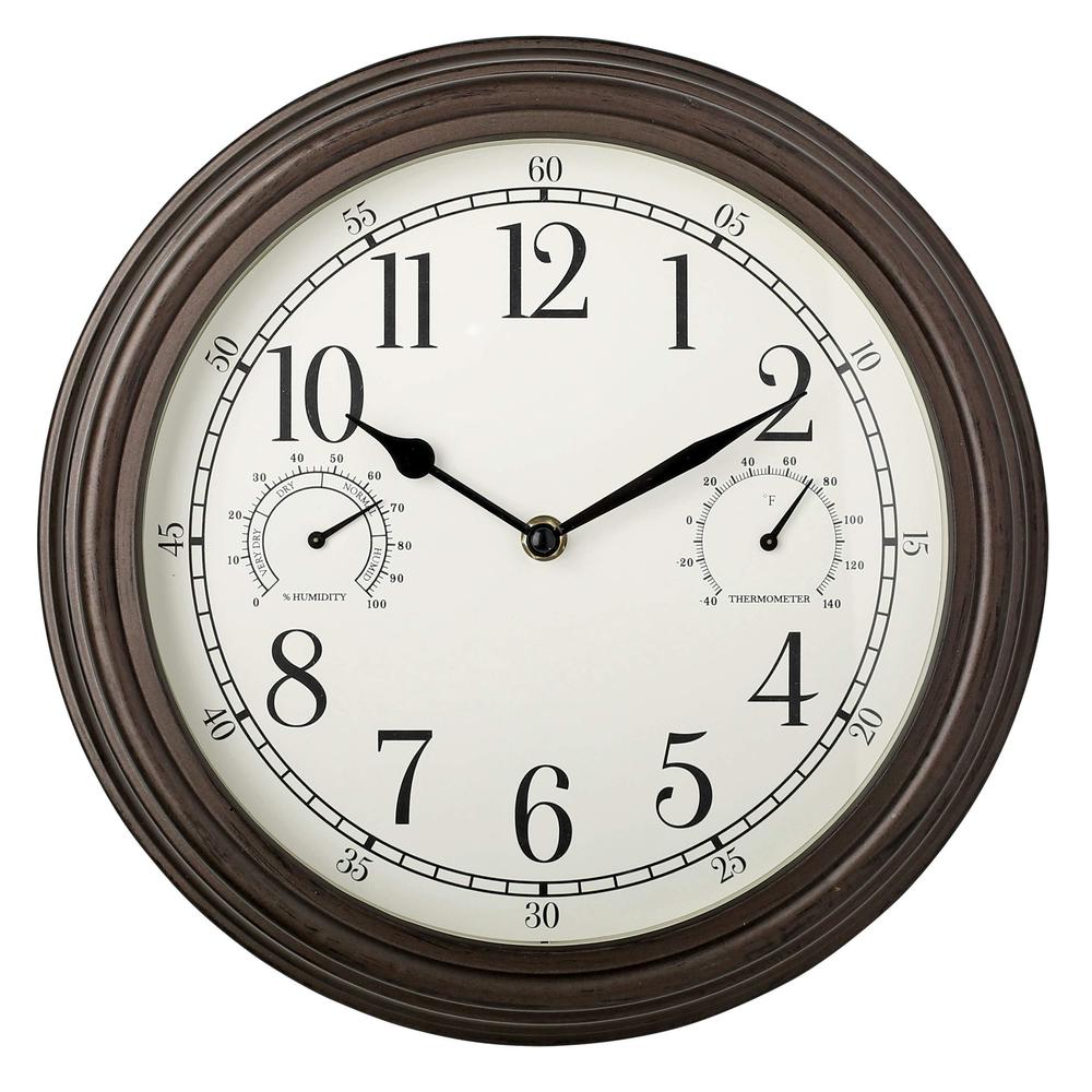 westclox 33027 wall clock, 12", multicolor