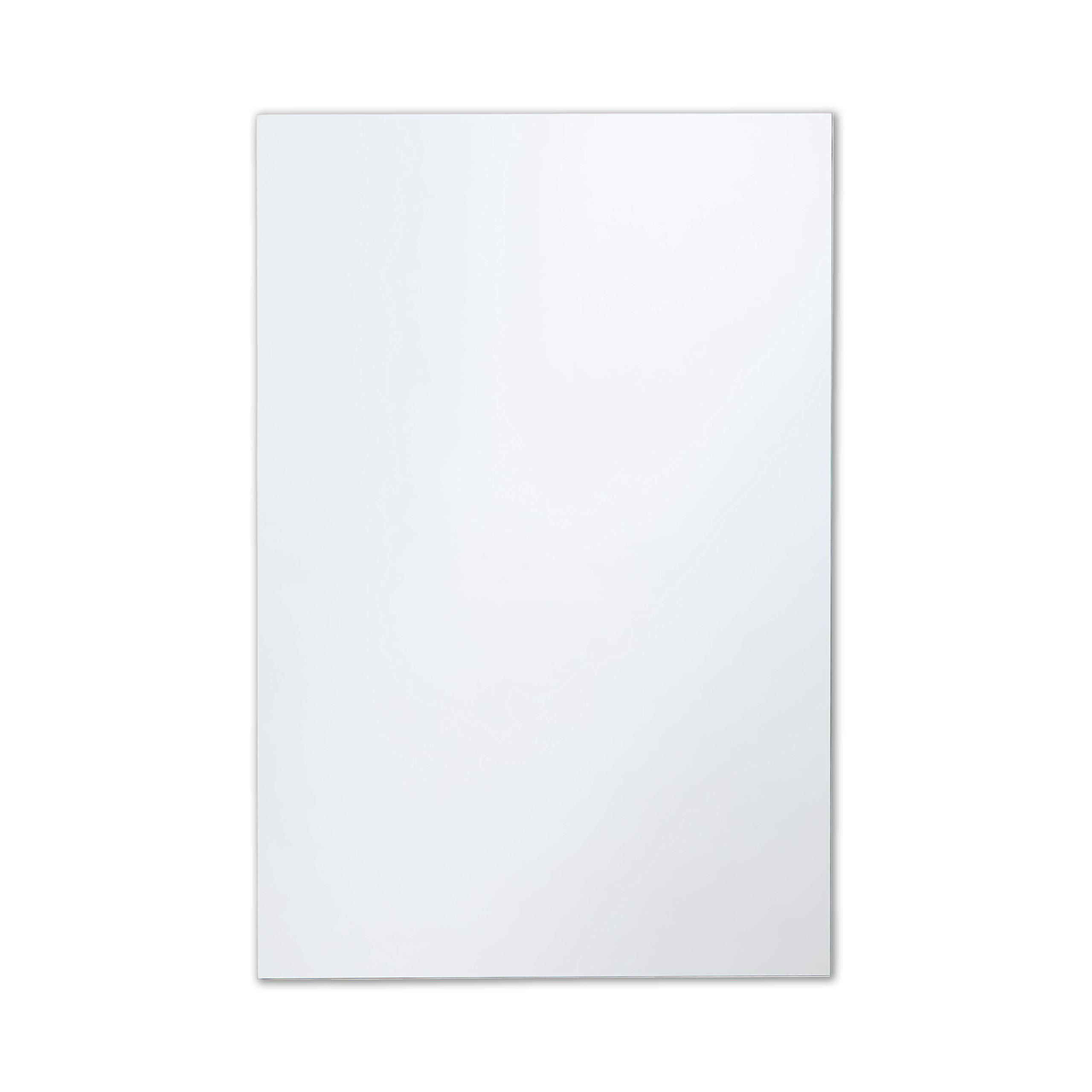 The Better Bevel better bevel 20" x 30" frameless rectangle bathroom wall mirror | polished edge