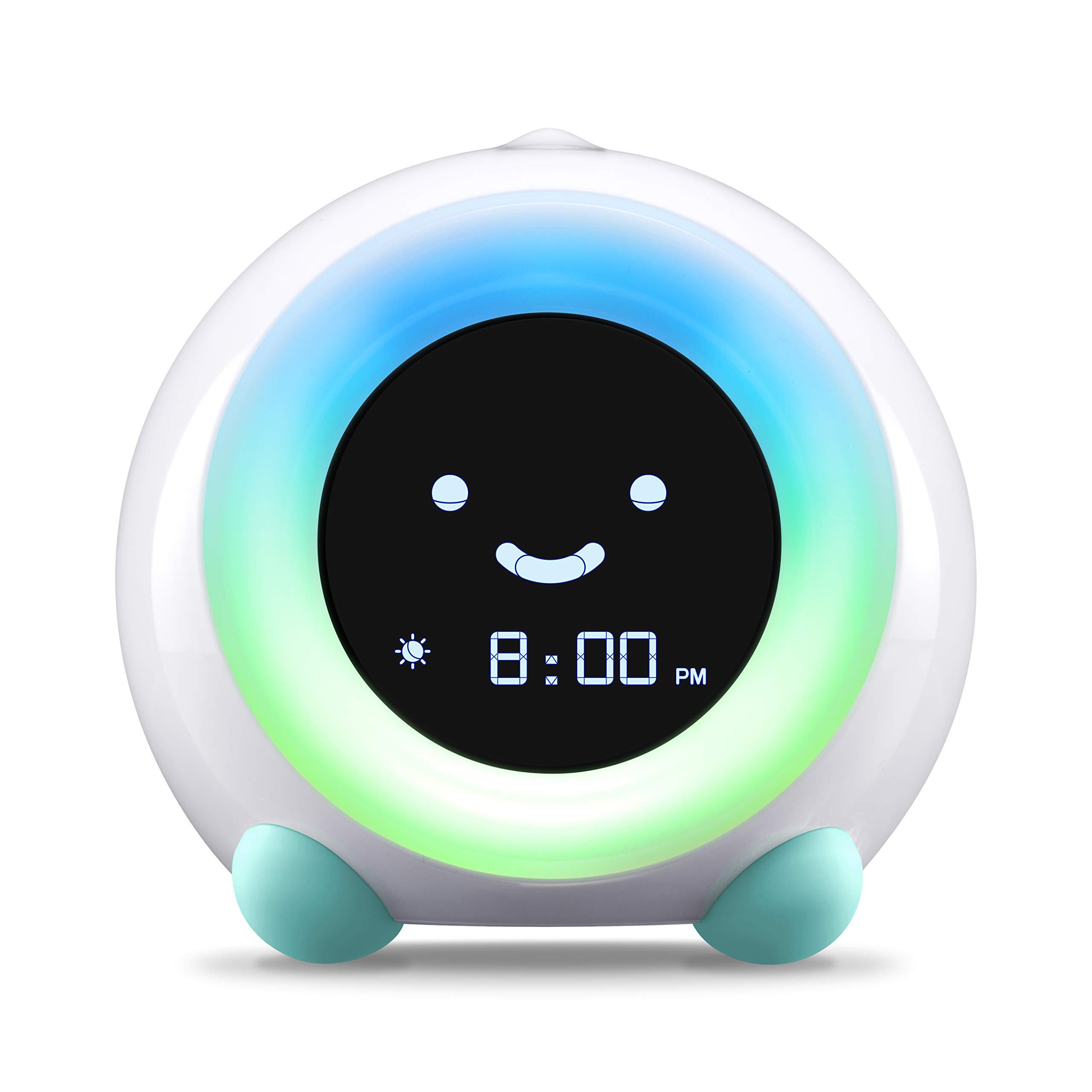 littlehippo mella: ready to rise children's sleep trainer, night light, sound machine and ok to wake alarm clock for toddlers