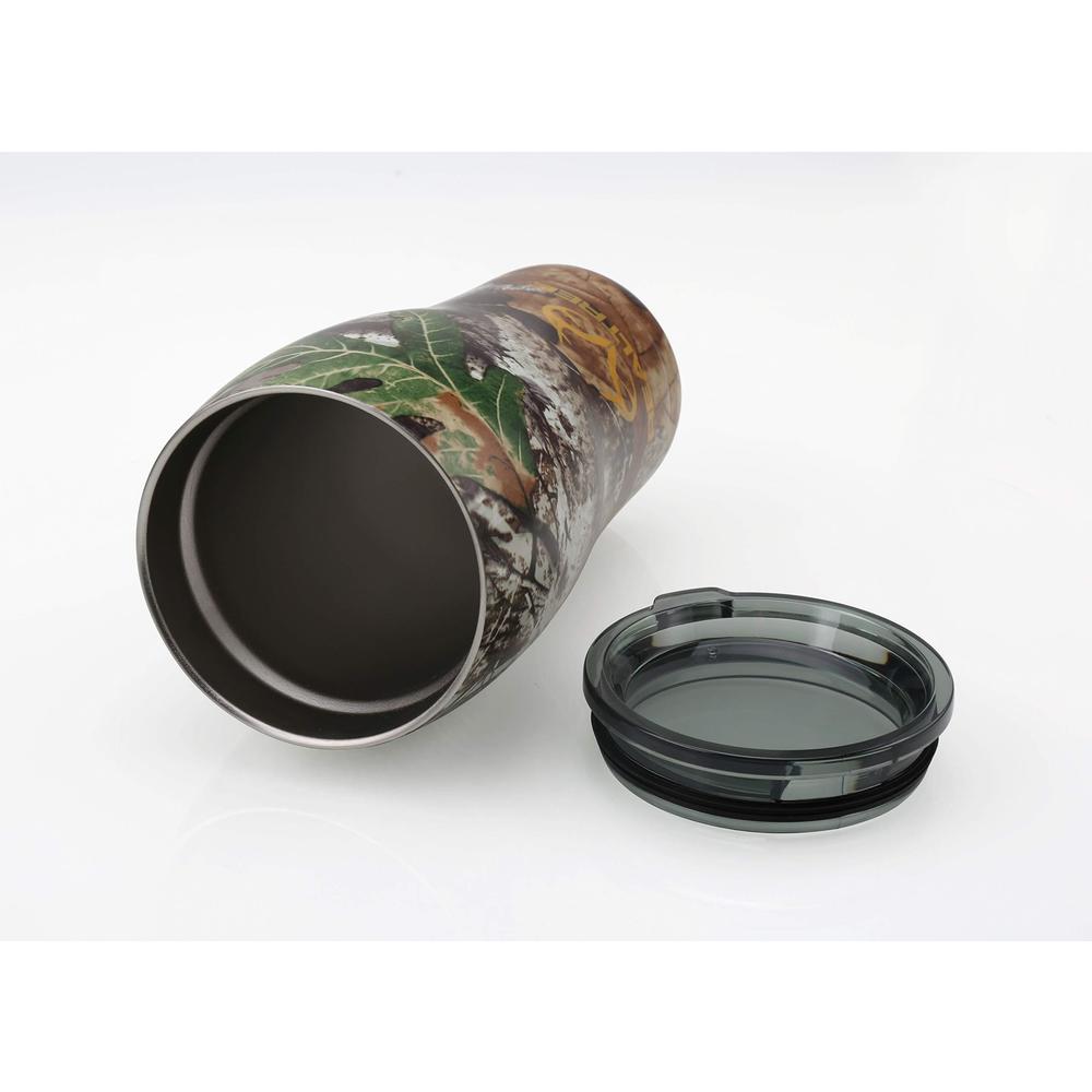 olympia tools realtree 20 oz vacuum insulated stainless steel tumbler, realtree camo, 86-459