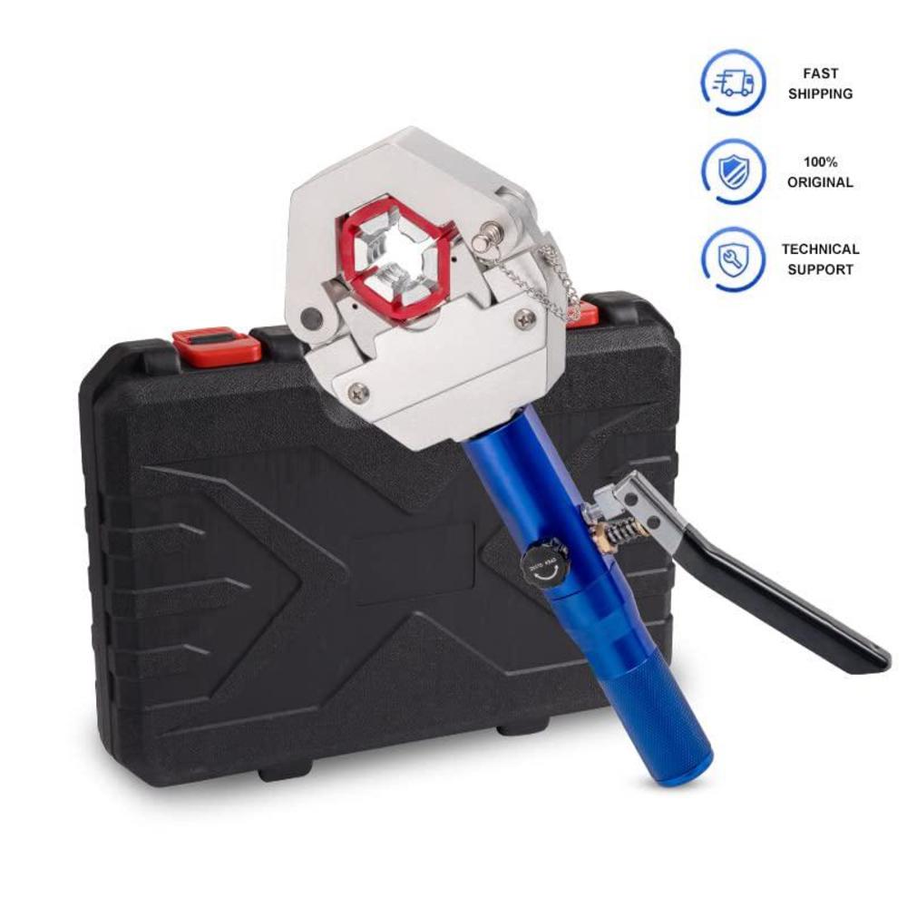 redloong hydraulic hose crimper ac crimping tool machine with dies handheld hydraulic hose crimping tool hydra-krimp 71500 ma