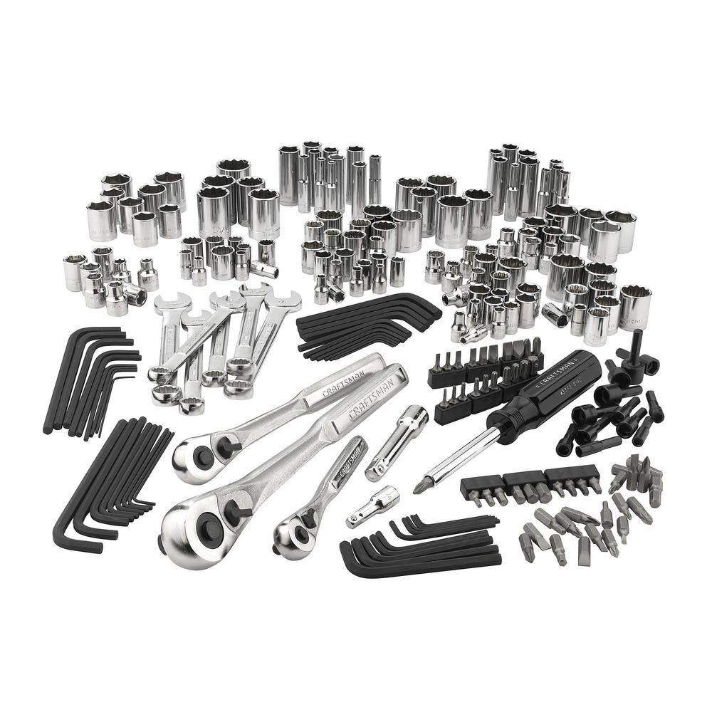 craftsman 230-piece mechanics tool set, 50230, silver, 1 set