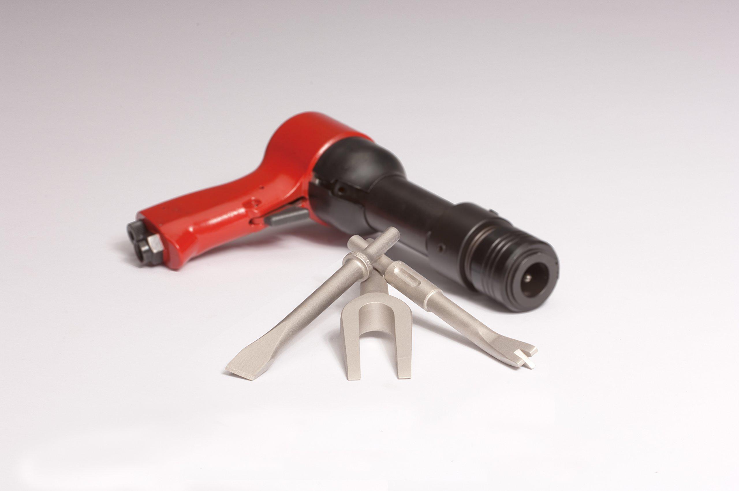 Ajax Tools ajax tool works 910-1-1/2 .401 shank 1-1/2" width flat chisel, 6.5" length, metal