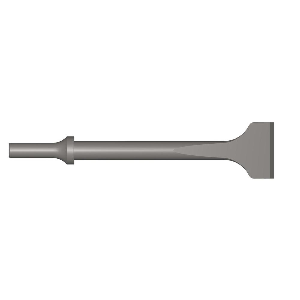 Ajax Tools ajax tool works 910-1-1/2 .401 shank 1-1/2" width flat chisel, 6.5" length, metal