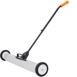 Urparcel 36" quick release magnetic sweeper rolling magnetic sweeper with wheels adjustable magnetic pickup sweeper heavy duty magneti