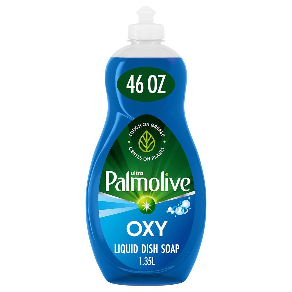 palmolive ultra dish soap oxy power degreaser, 46 fl oz (pack of 6)