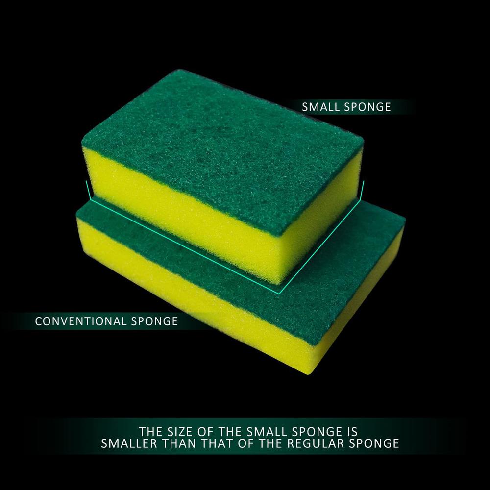 kheoxusa sponge individually wrapped,mini individually wrapped sponges small (360pcs)