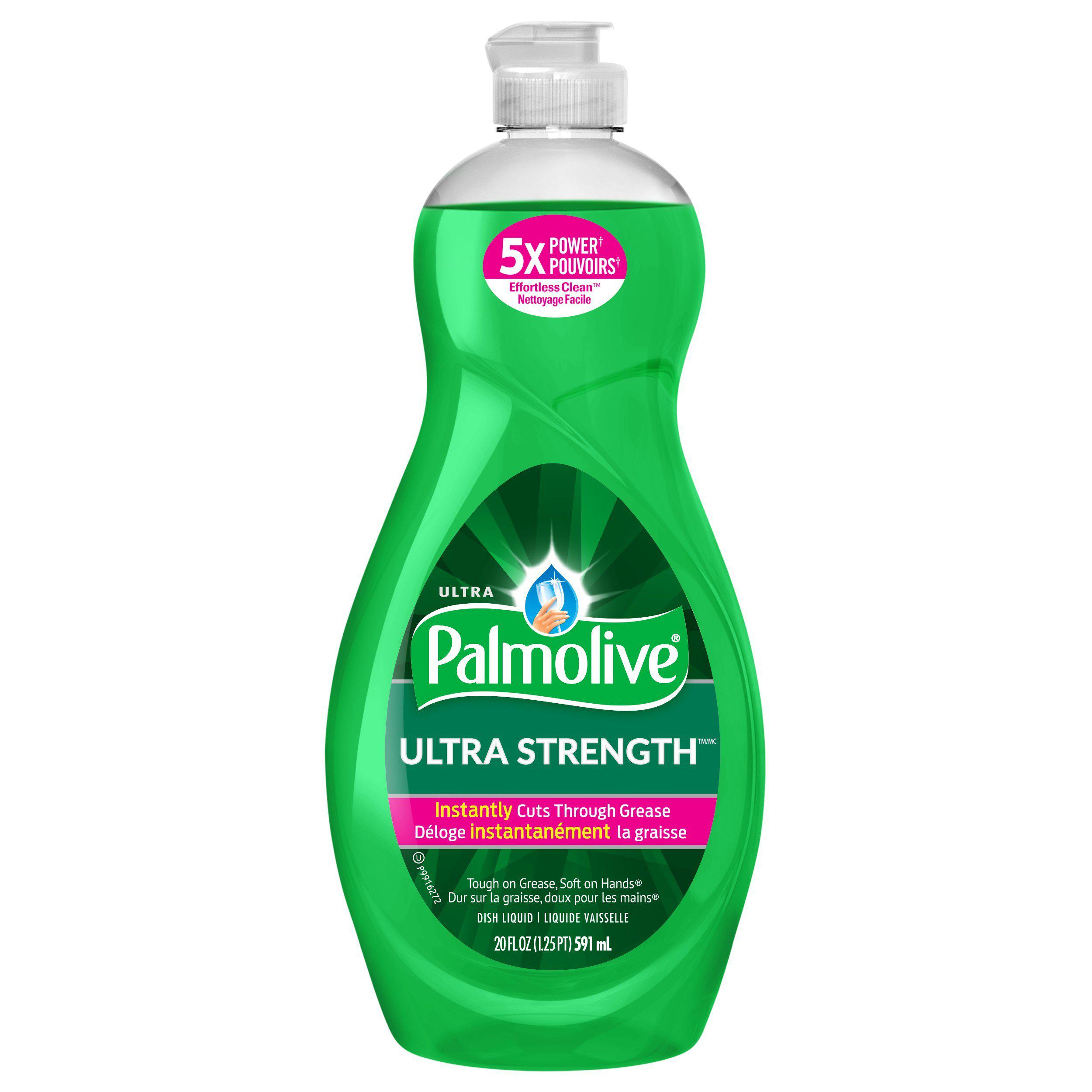 palmolive dish liquid, ultra strength original, 20 ounce (pack of 9), green (04268ct)