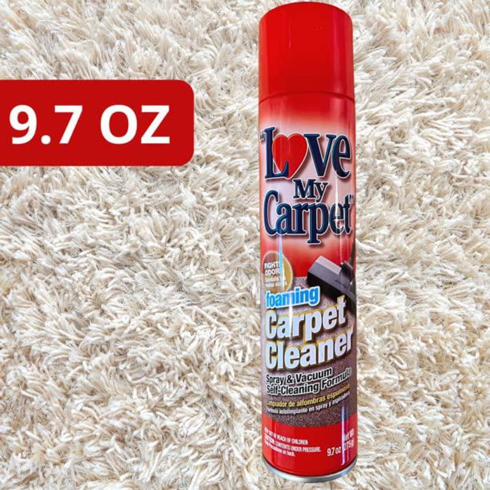 love my carpet 9.7 oz., foaming carpet cleaner (pack of 6)