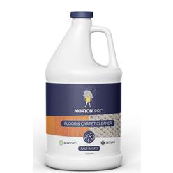 morton pro floor and carpet cleaner - non-toxic, all natural, deep cleaning, child and pet-safe, powered by naoh + hocl formu