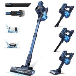 sejoy cordless vacuum cleaner, 6 in 1 lightweight stick vacuum cleaners for home, with powerful suction, rechargeable cordless vacu
