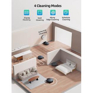 Honiture RNAB0CGDHW2HC honiture robot vacuum, robotic vacuum cleaner t8,  3000pa strong suction, self-charging, tangle-free, slim, ideal for hard flo