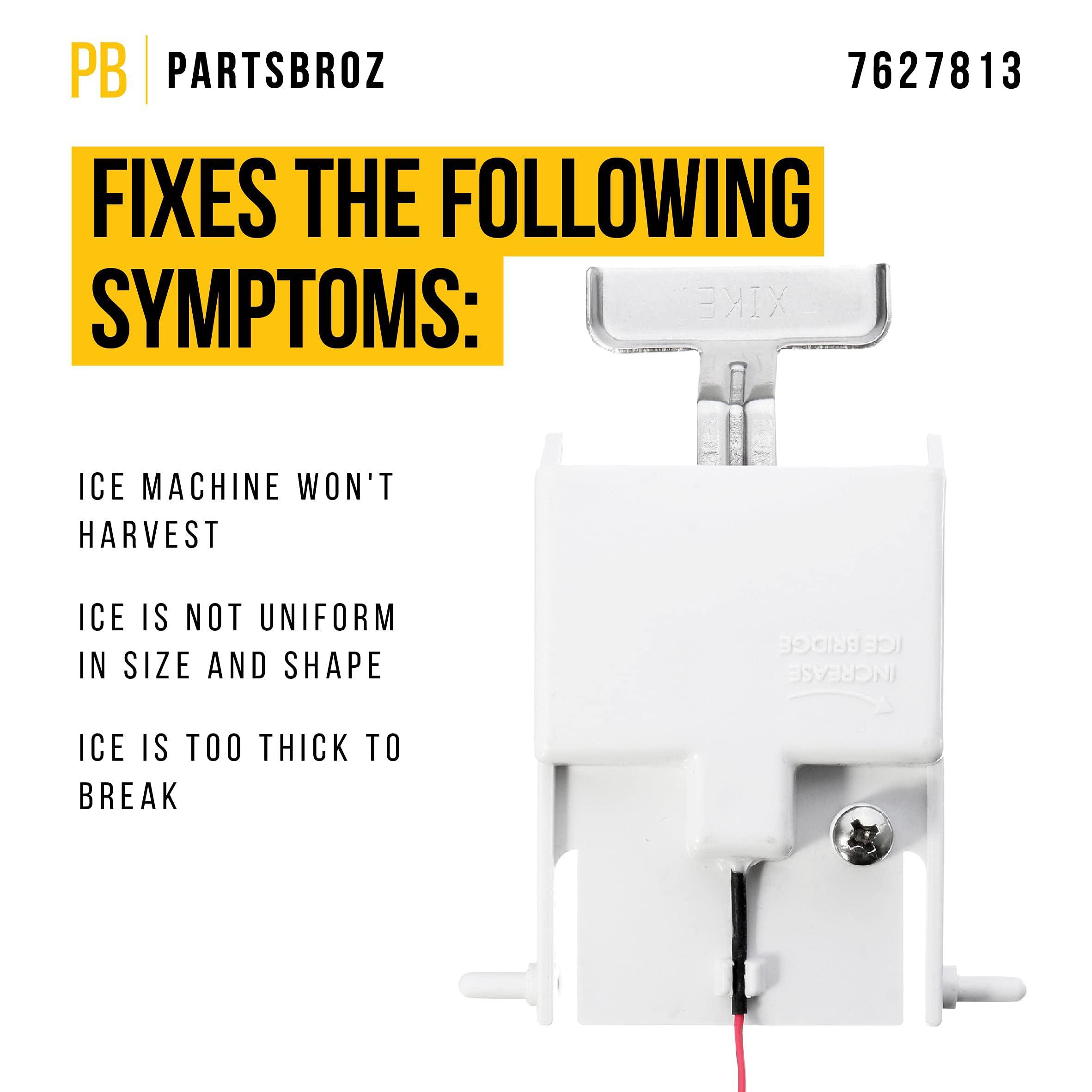 PartsBroz 7627813 ice machine single ice thickness control sensor - replaces 76-2781-3