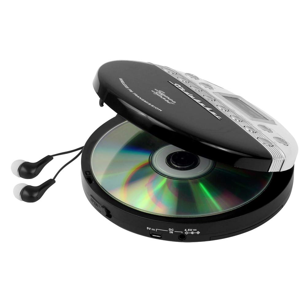 studebaker sb3705bw super sport portable cd player plays cds wirelessly ...