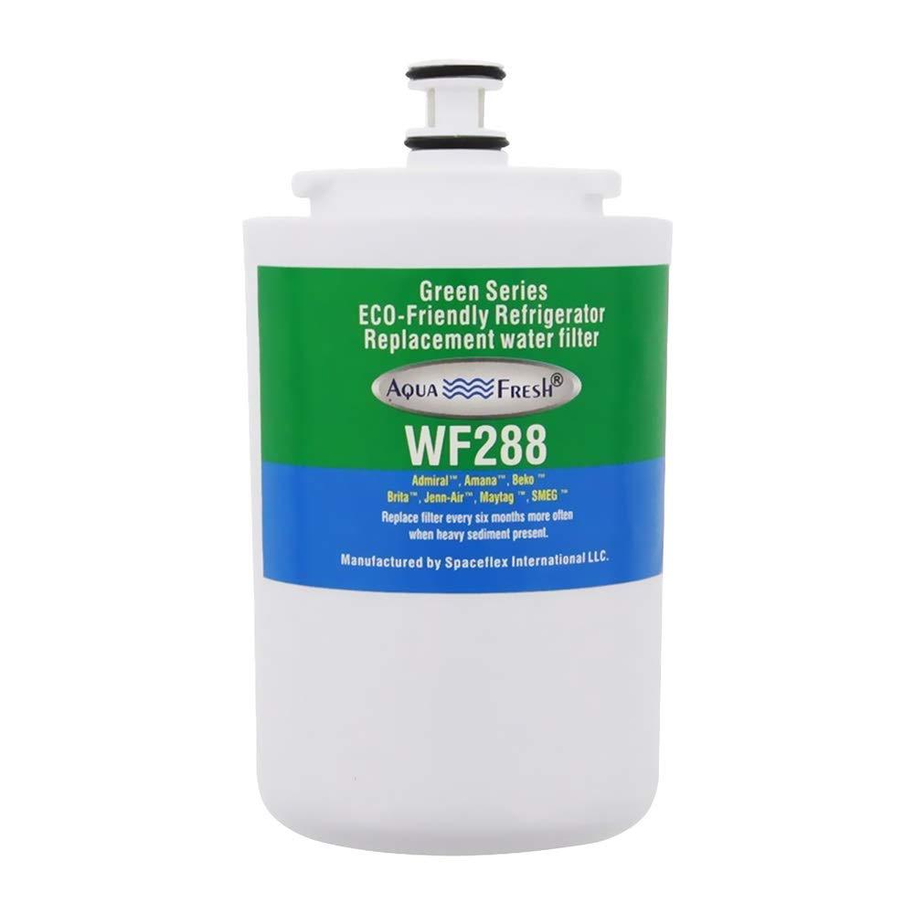 aqua fresh ukf7003 refrigerator water filter replacement compatible with ukf7003, ukf7002axx, edr7d1, ukf7003axx, ukf7002, uk