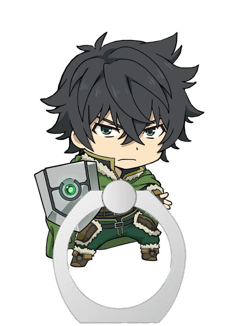 d&d entertainment the rising of the shield hero chibi naofumi acrylic cell phone grip ring holder officially licesned