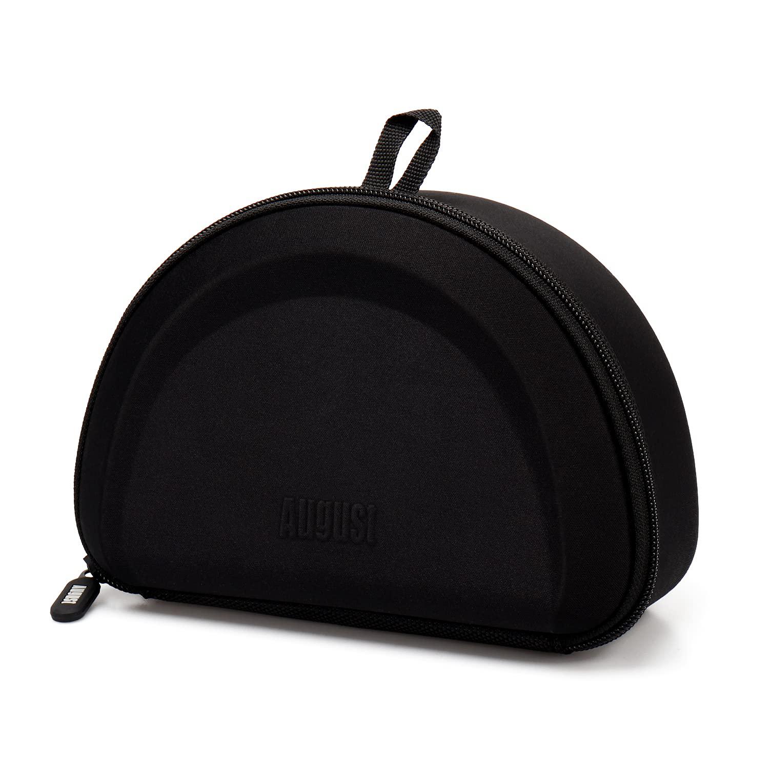 august headphone case for august ep650 / ep640 and more foldable headphones of other brands, storage bag travel carrying case