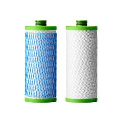 Hydronix 10-Inch Filter Housing - Clear With White Cap For RO And Filtration Systems