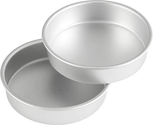 Wilton wilton aluminum 8-inch round cake pan set, 2-piece