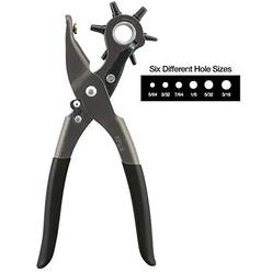 Neiko - - NEIKO 02614A Interchangeable Large Hollow Hole Punch Tool Set, 10 Piece, Gasket Maker, Heavy Duty Gasket Punch Set, Includes Hole Puncher Tool Carrying Case, Leather Punch Set