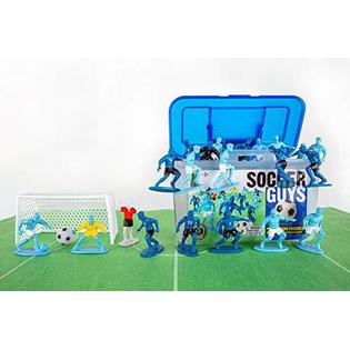 K Kaskey Kids soccer guys navy/black vs blue/white sports action