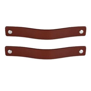 brute strength - leather drawer pulls - cognac - 2 pcs - 7-7/8 x 1 - leather handle - leather dresser pulls - cabinet knobs brute strength - leather drawer pulls - cognac - 2 pcs - 7-7/8 x 1 - leather handle - leather dresser pulls - cabinet knobs