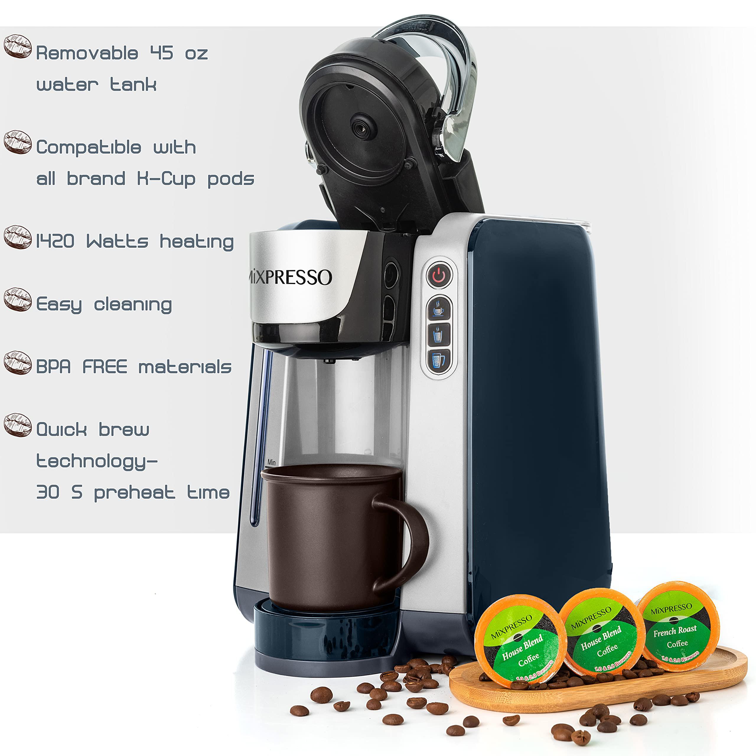 bonavita 8 cup coffee maker - bv1900ts Bonavita Connoisseur 8 Cup Brewer