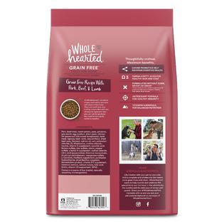 Wholehearted wholehearted grain free pork, beef lamb recipe dry