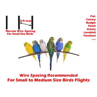 4PCS Stack Breeding Flight Sideboard Bird Cage for Small Cockatiel 4PCS Stack Breeding Flight Sideboard Bird Cage for Small Cockatiel