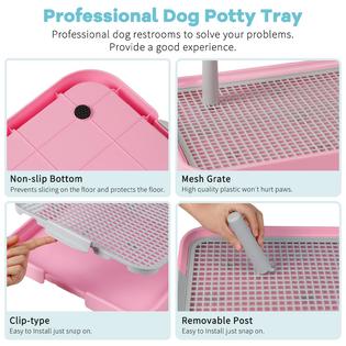 CUHIOY dog potty tray toilet 20