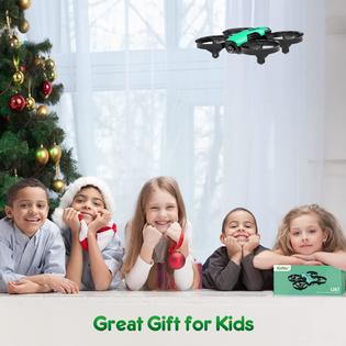 Loolinn | Drone met Camera voor Kinderen - Mini-drone Quadcopter Afstandsbestuurbaar met Aanpasbare Camera, Beveiligingen, Twee Batterijen / C0 (Cadeau voor Kinderen Loolinn | Drone met Camera voor Kinderen - Mini-drone Quadcopter Afstandsbestuurbaar met Aanpasbare Camera, Beveiligingen, Twee Batterijen / C0 (Cadeau voor Kinderen