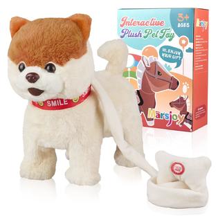 Marsjoy marsjoy musical walking dancing dog toy with leash