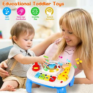 HQXBNBY hqxbnby baby toys to 12 months, musical learning table