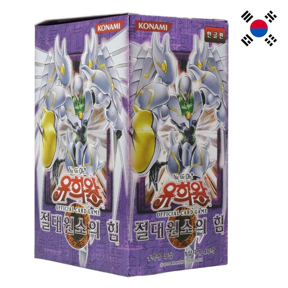 DAEWON MEDIA yugioh card elemental energy booster box 40 packs included/kor  ver