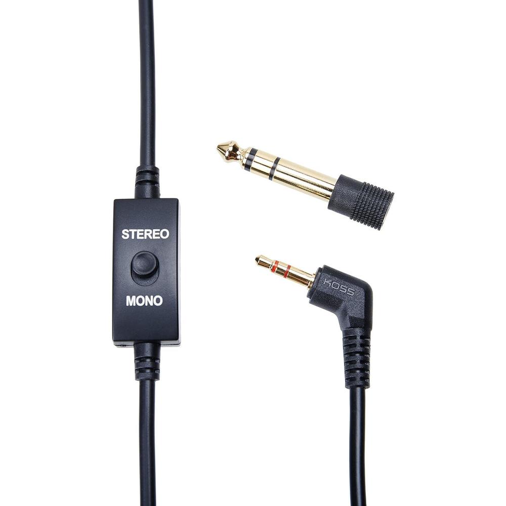 Stereophone Instrument koss qz-99 noise reduction stereophone, standard packaging,black