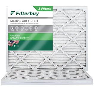 Filterbuy 20x30x1 MERV 8 Pleated HVAC AC Furnace Air Filters (4-Pack Filterbuy 20x30x1 MERV 8 Pleated HVAC AC Furnace Air Filters (4-Pack