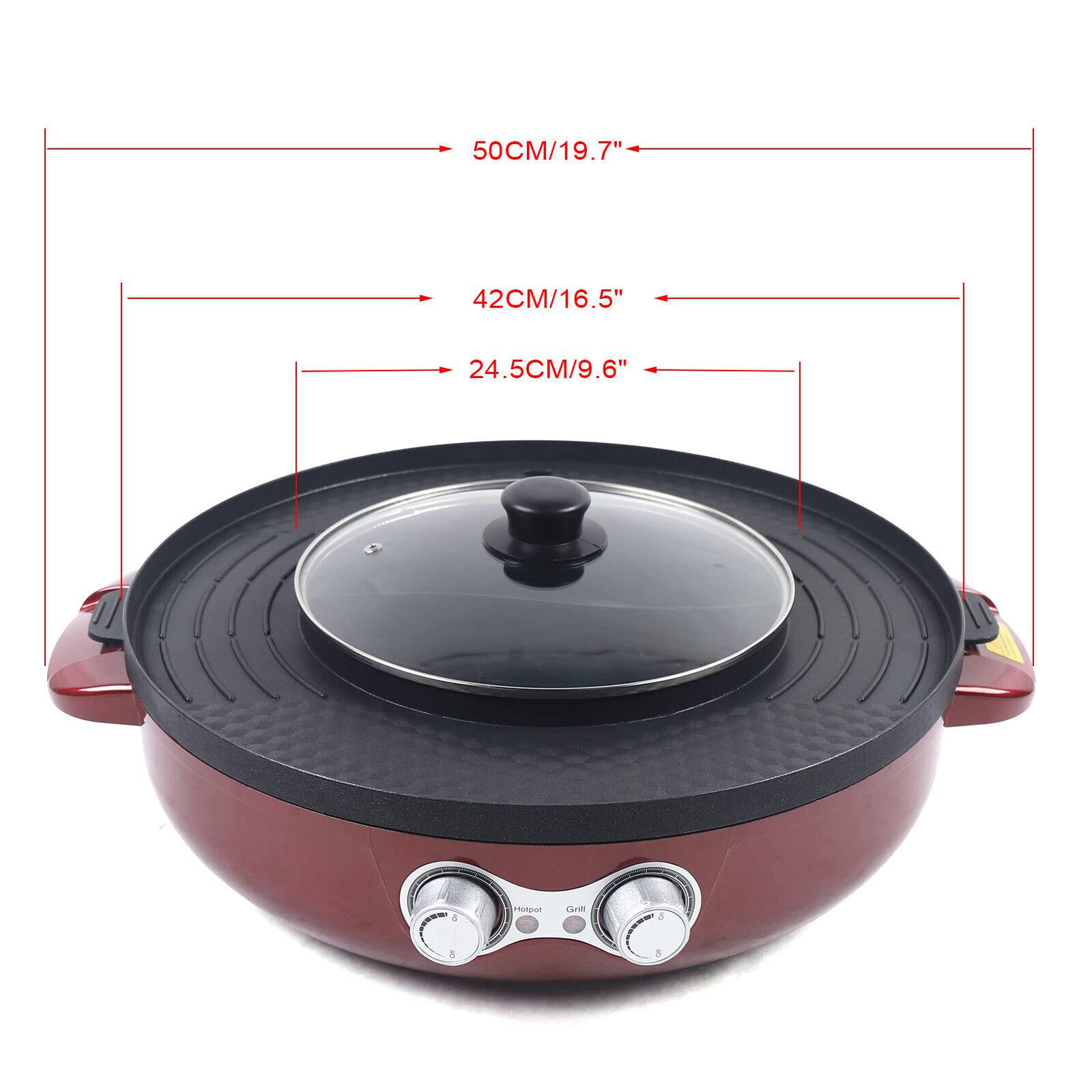 Sonya Shabu Shabu Hot Pot Electric Mongolian Hot Pot Wdividernull