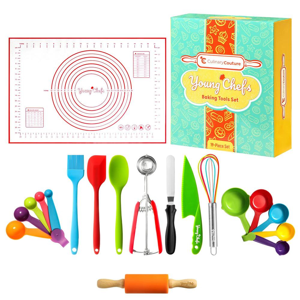 Cultinary Set Culinary Couture young chefs cooking and baking set for kids - 19 ...
