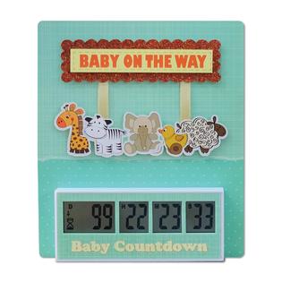 Countables retirement, wedding or baby countdown clock up to