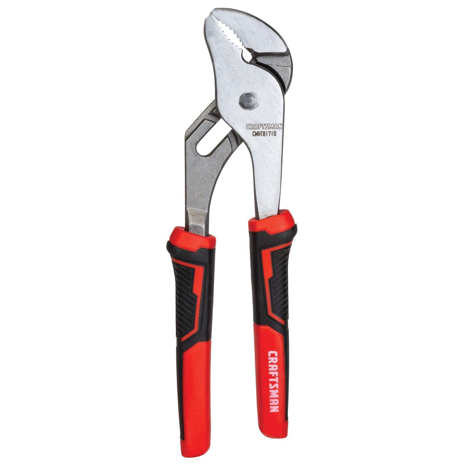 Glitter Sun 9-Inch Self-Adjusting Pliers – V-Notch Robo-Grip Style With Comfort Handles, One-Handed Operation